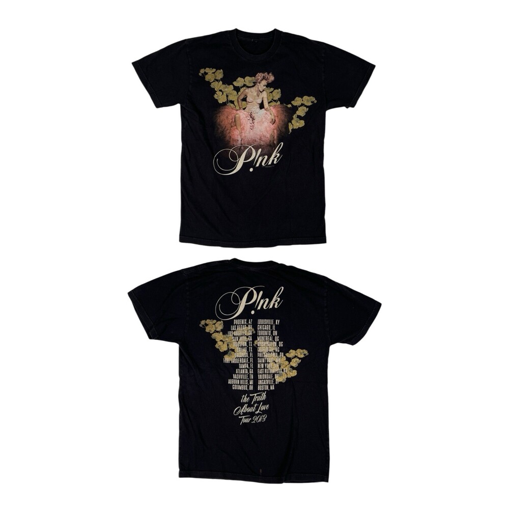PINK 2013 Truth About Love Tour T-Shirt Women’s Size Small Concert Music